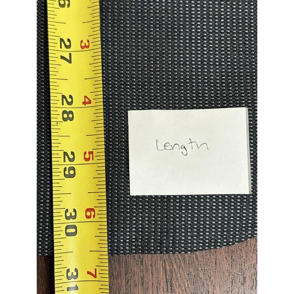 Ted Baker Fashion Charcoal Wool Silk Shawl Collar Blazer 44R - Picture 9 of 9